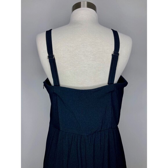 Wild Fable Jumpsuit Women Large Black Removable Strap Adjustable Side Zipper NWT - Picture 7 of 8